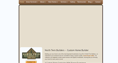 Desktop Screenshot of northtwinbuilders.com